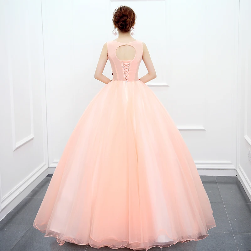 Ruthshen Vestido De Festa Sweet 16 платья для выпускного вечера дешевые с цветочной аппликацией