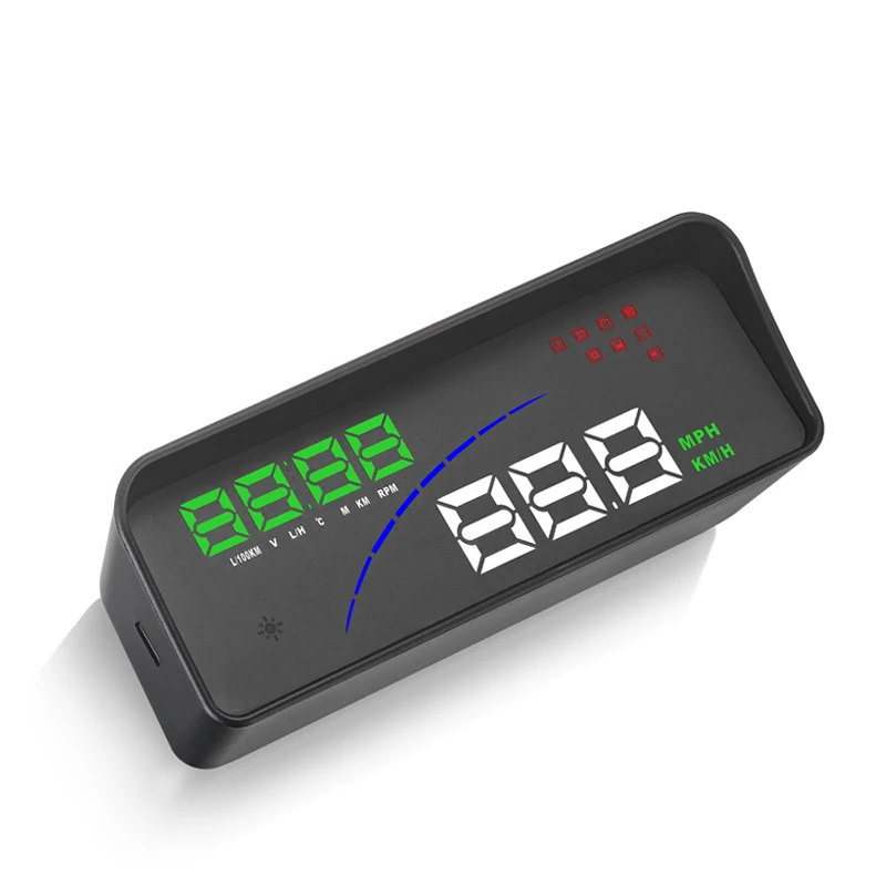 3 6 дюйма P9 OBDII Автомобильный HUD OBD2 порт дисплей окна экран скорость проектор