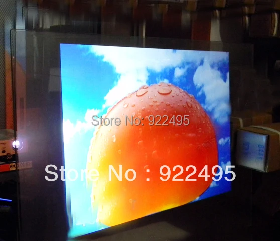 Лучшая Цена Высокое разрешение самоклеющиеся серый задний проектор пленка/3D голографические проекции экран Фольга