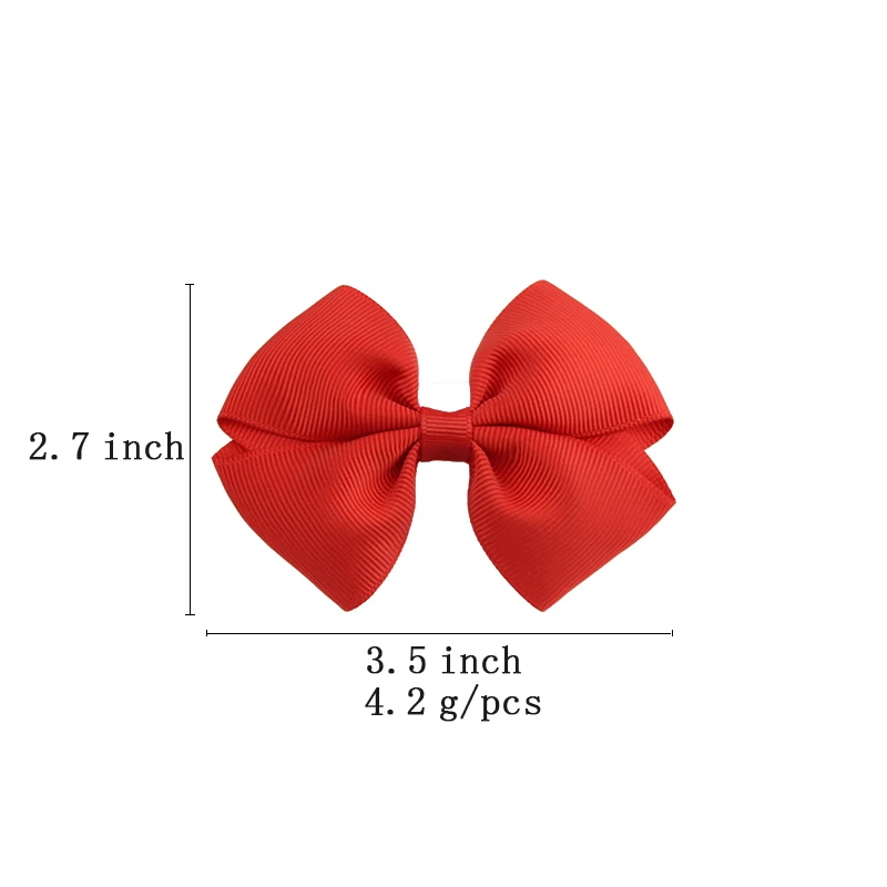 Boutique Hair Bows Girls Kids Children Alligator Clip Grosgrain Ribbon hair bow clips Kids Headbands Hair Clips Hair Accessories (1)