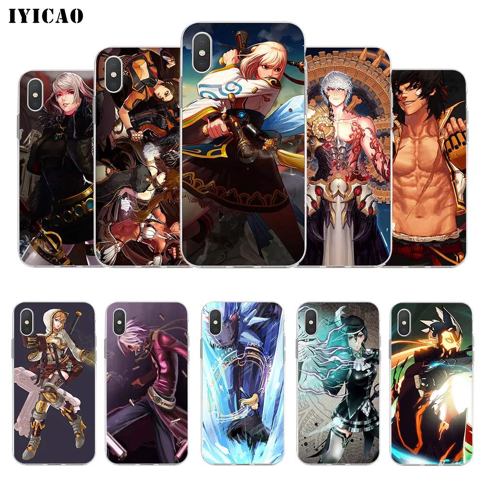

IYICAO dnf game Soft Silicone Phone Case for iPhone X XR XS MAX 6 6s 7 8 Plus X 5 5S SE TPU Cover