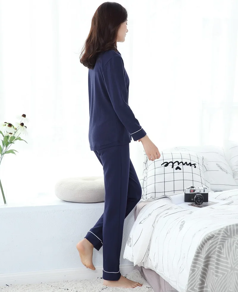 women spring cotton pullover home clothing (2)