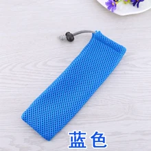 CBRL100pcs/лот сетчатый мешок с кулиской Сетчатая Сумка для ювелирных изделий сетка Сумочка для подарков Пользовательский логотип для подарка ожерелье телефон ювелирные изделия