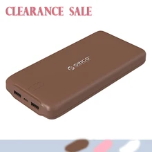 Clearance Sale 20000mAh Power Bank External Battery Portable Charger Dual USB Powerbank Phone Charger for iPhone Samsung MacBook