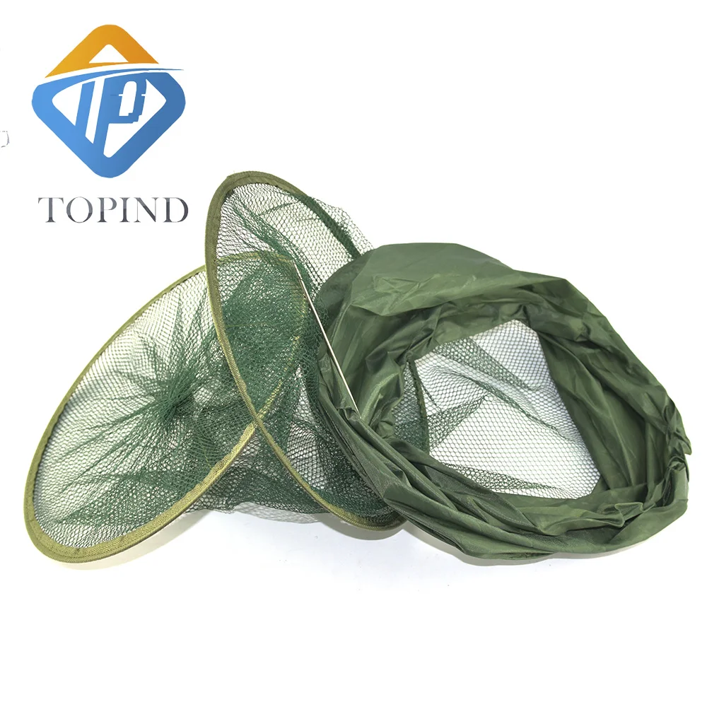 open fishing cage trap net