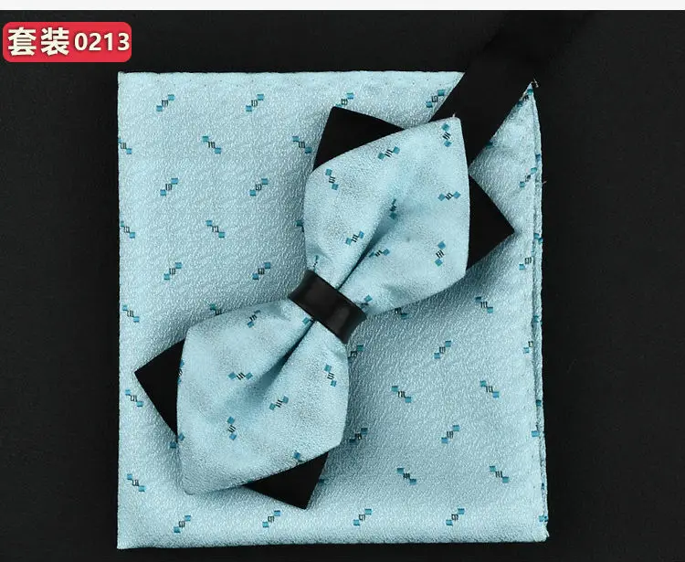 11 цветов модный мужской галстук-бабочка и карманные квадраты мужской галстук-бабочка носовой платок набор свадебный винтажный галстук