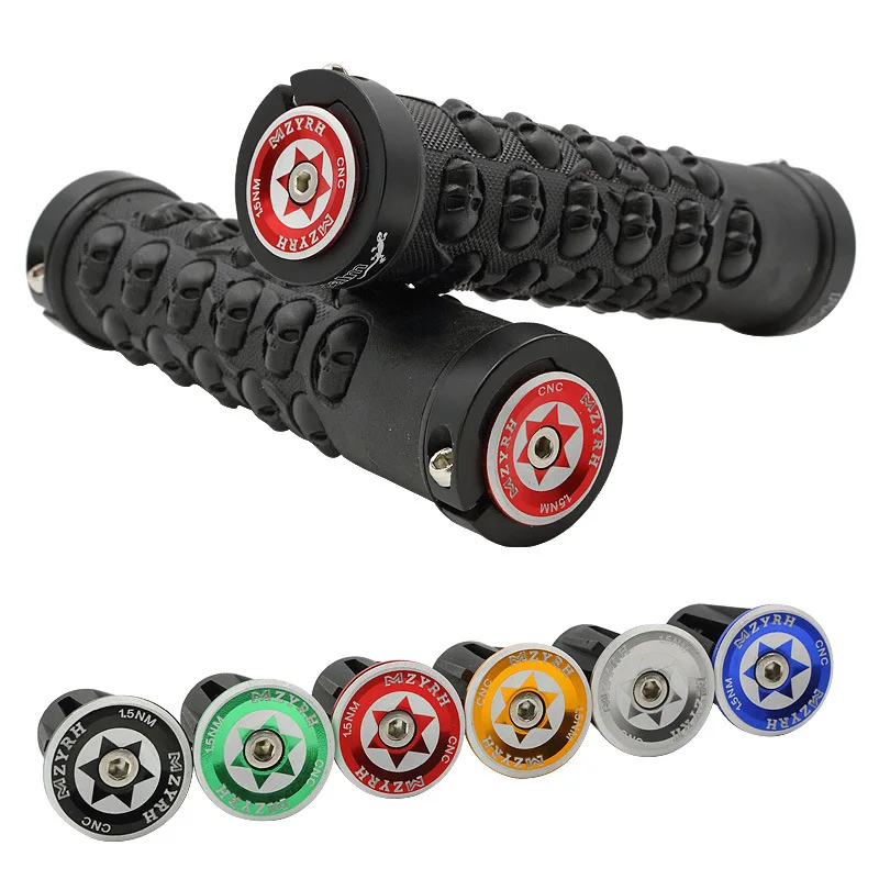 mtb grip end caps