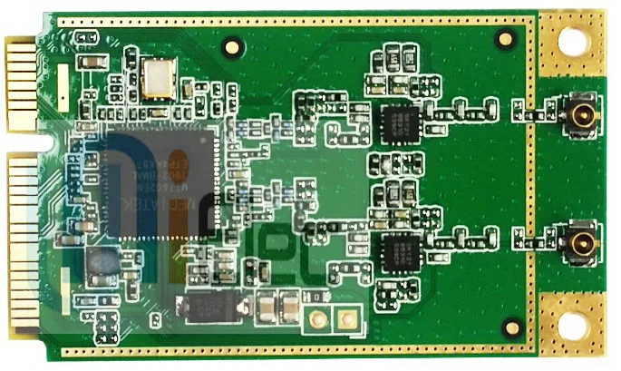 MTK MT7602 2x2 22dbm 802 11/b/g/n 300 Мбит/с MiniPCIE NIC MT7602E печатная плата pcba ODM OEM WiFi пользовательская