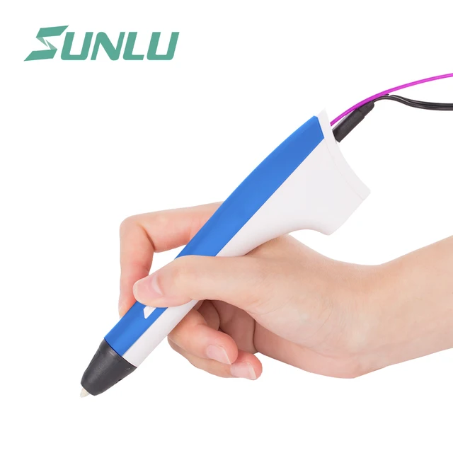 Cheap SUNLU 3D Printing Pen Compatible Refill PLA/ABS Filament Drawing Printing Pen with USB Cable Set for Kids&Adults Blue Color Cheap SUNLU 3D Printing Pen Compatible Refill PLA/ABS Filament Drawing Printing Pen with USB Cable Set for Kids&Adults Blue Color