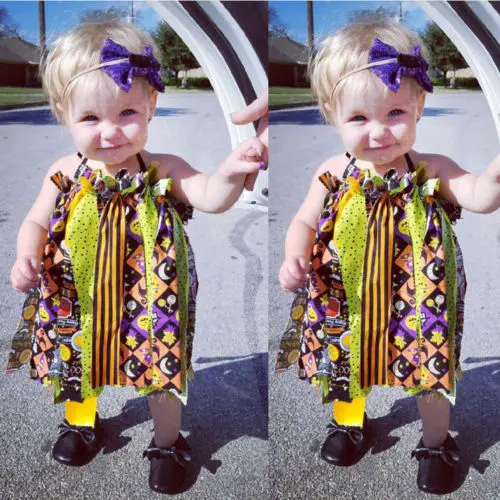 

2018 Summer New Kids Baby Girls Princess Floral Strap Belt Ruffles Sleeveless Dress Party Halloween Dresses Lovely Sundress 1-5T