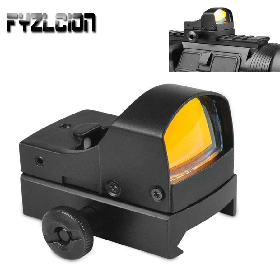 

Tactical Mini Compact Holographic Reflex Micro Red Dot Sight Red Dot sight Scope Mount Airgun Air Rifle