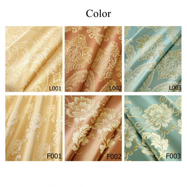 Golden Royal Luxury Window Curtains 6