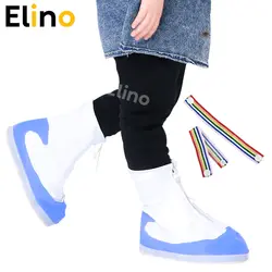 Elino дети Чехлы для обуви многократного применения для велосипеда водостойкий пылезащитный чехля на обувь от дождя галоши протектор обуви
