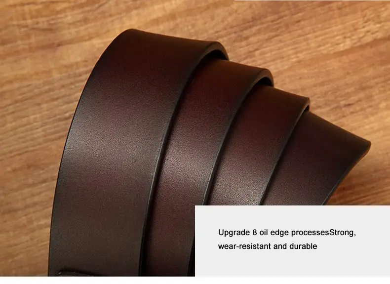 DOULILU Genuine Cowhide Leather Belts for men brand Strap male pin buckle fancy vintage jeans 2018 NEW1 (6)