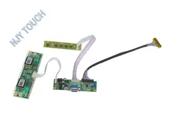 VGA ЖК-дисплей LVDS плате контроллера комплект для 17 дюймов 1680x1050 claa201wa04 4 CCFL Мониторы комплект легко установить играть и Подключите