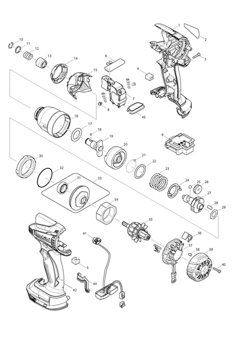 Переключатель для Makita 6507228 650722-8 6502414 6507032 TD134DX2 DTD134 BTD134 BTD146 DTD146 BTD146Z BTD134Z TD134D переключатель