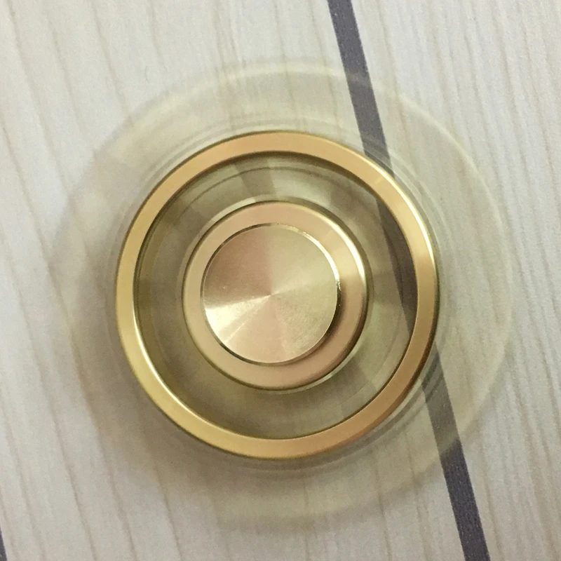 

Metal Tri-Spinner Fidget Toy Plastic EDC Hand Spinner For Autism and ADHD Anxiety Stress Relief Focus Toys Kids Gift