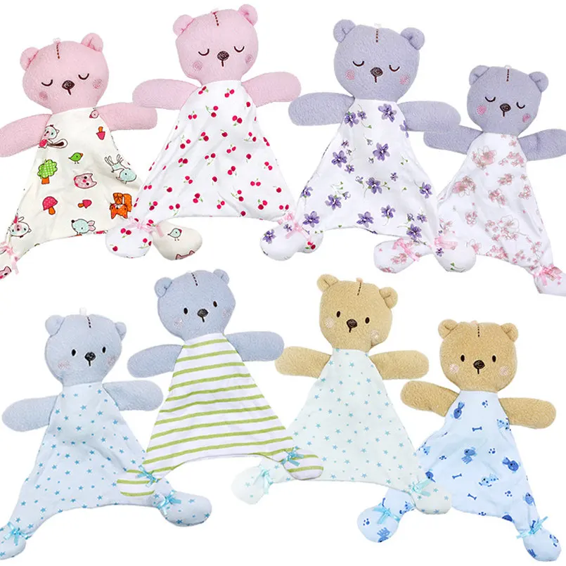 

Baby Toys for toddler Infant Animal Soothe Appease Towel Soft Plush Comforting Toy Towel Appeasing Towel Soothing Towel