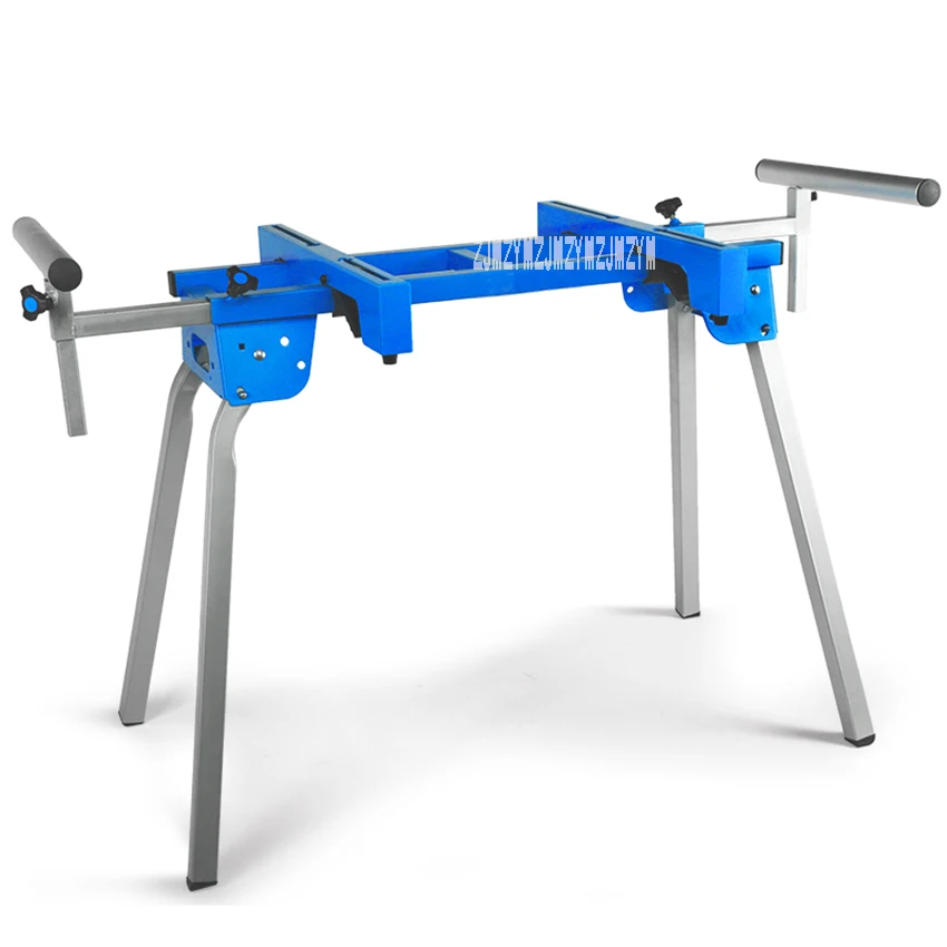 

ST001 Multifunctional Portable Miter Saw Bracket Folding Aluminum Workbench Bracket Foldable Woodworking Table Movable Bracket