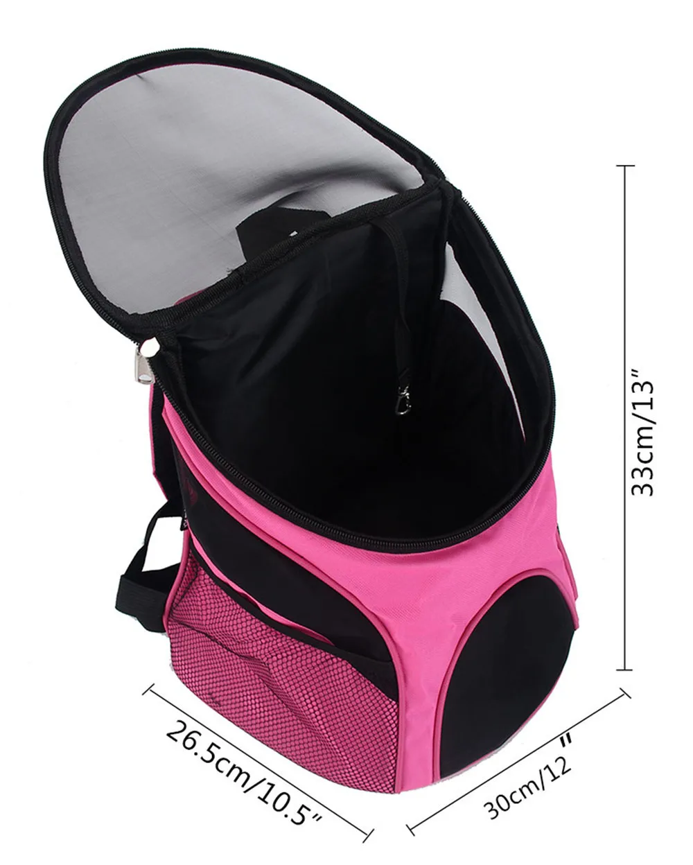Portable Outdoor Breathable Mesh Pet Dog Cat Carrier Bags Shoulder Backpack Bag Travel Carriers Bags For Small Dogs Cat Puppy