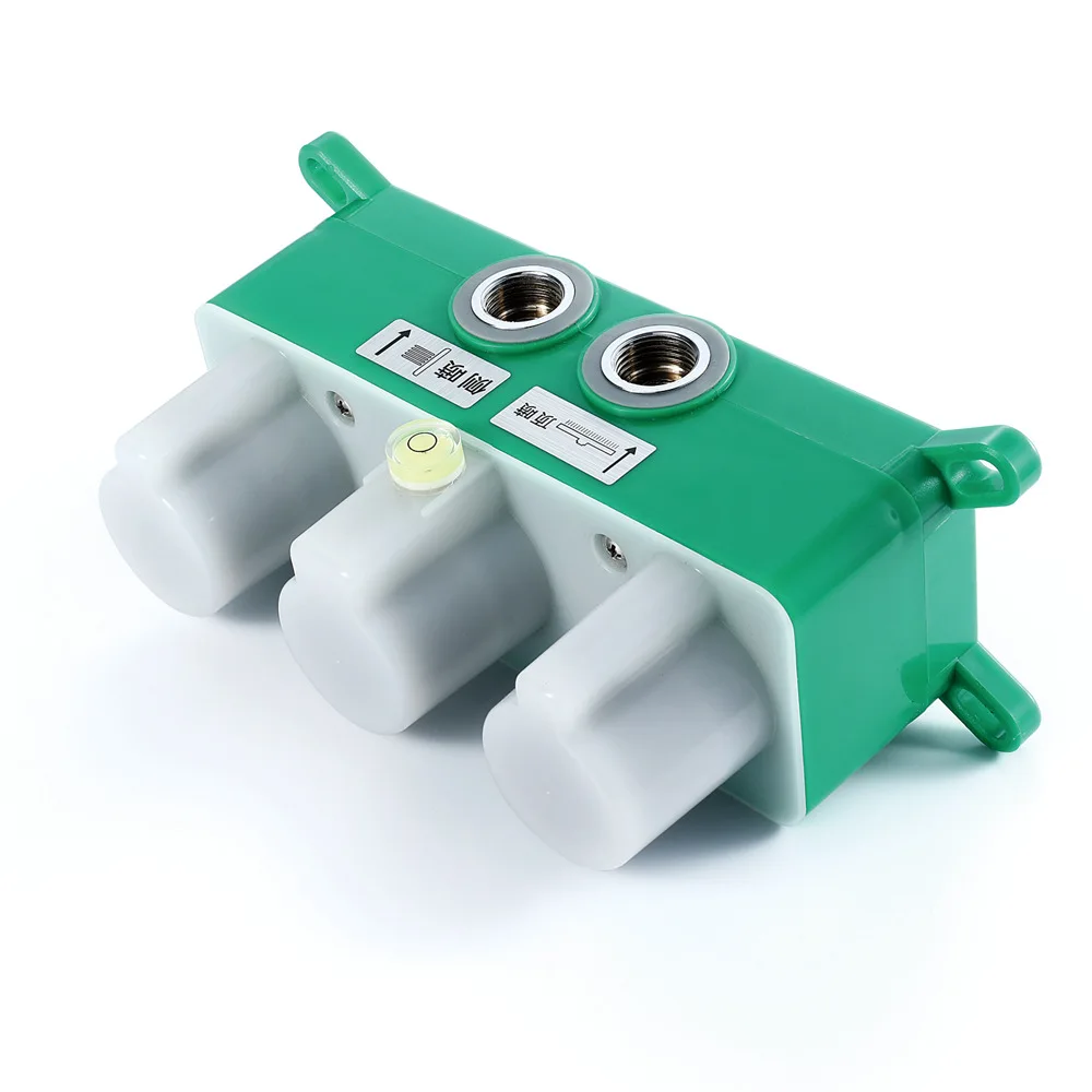 Shower Controller Hot Cold Brass Bathroom Shower Faucet 4 Functions Wall Mounted Concealed Valve Chrome Faucets