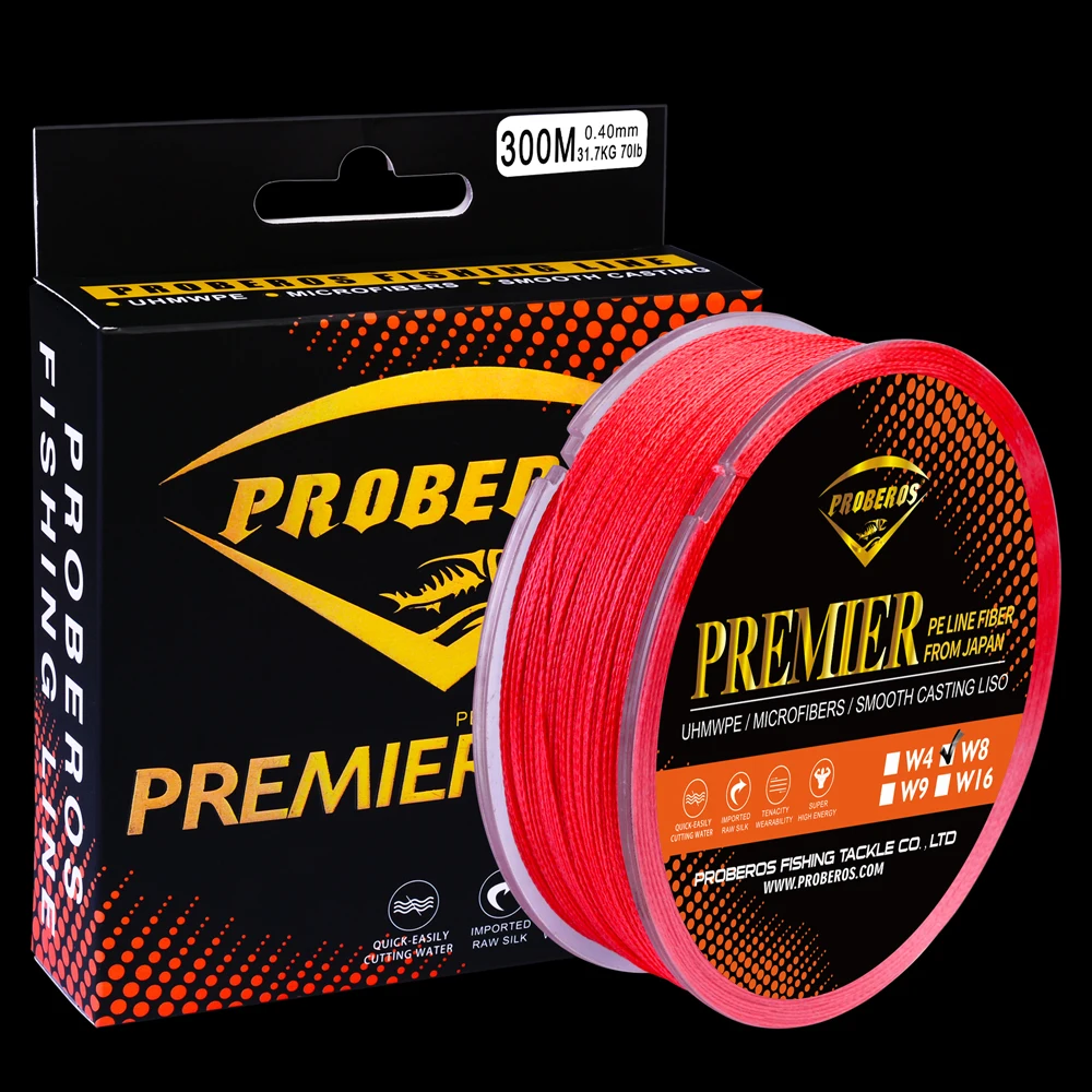 8 Stands PE Braided Fishing Line 8 Weaves 40LB 300LB Fishing Tackle