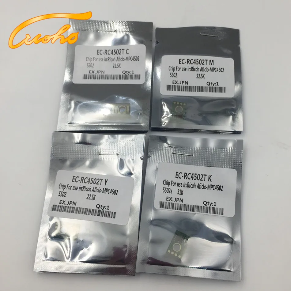 Ricoh MPC4502 toner chip 1