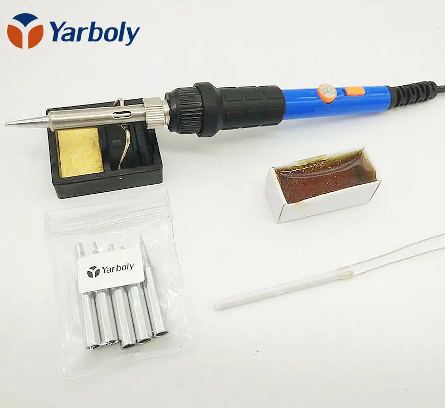 220V Adjustable Temperature Electric Soldering Iron Solder Station