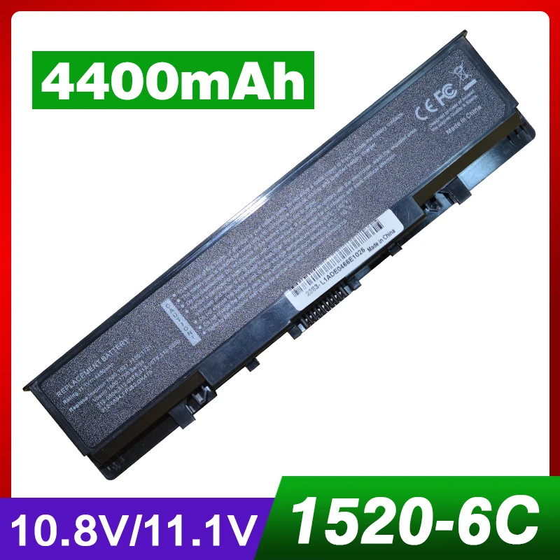 4400 мАч батарея для ноутбука DELL Inspiron 1520 1521 1720 1721 Vostro 1500 1700 312-0504 312-0575 312 -0576 312-0590 312-0594