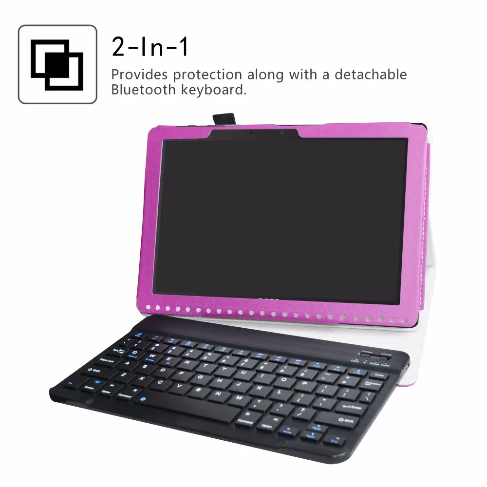 Para 10.1 Acer Iconia One 10 B3 A50 Tablet caso de Teclado Bluetooth Removível