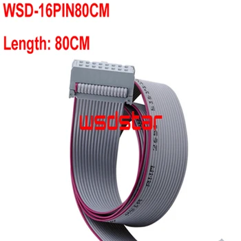 

WsdStar 80cm Long Flat Wire/Hub Cable Pure copper Data cable for LED Display 10pcs/lot