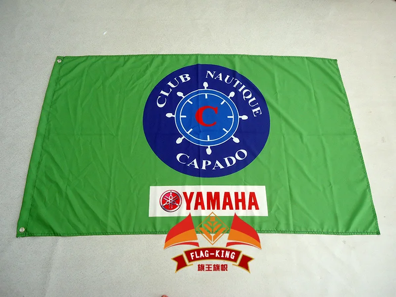 yamaha racing 90*150CM flag, 100 polyester yamaha bannerin Flags