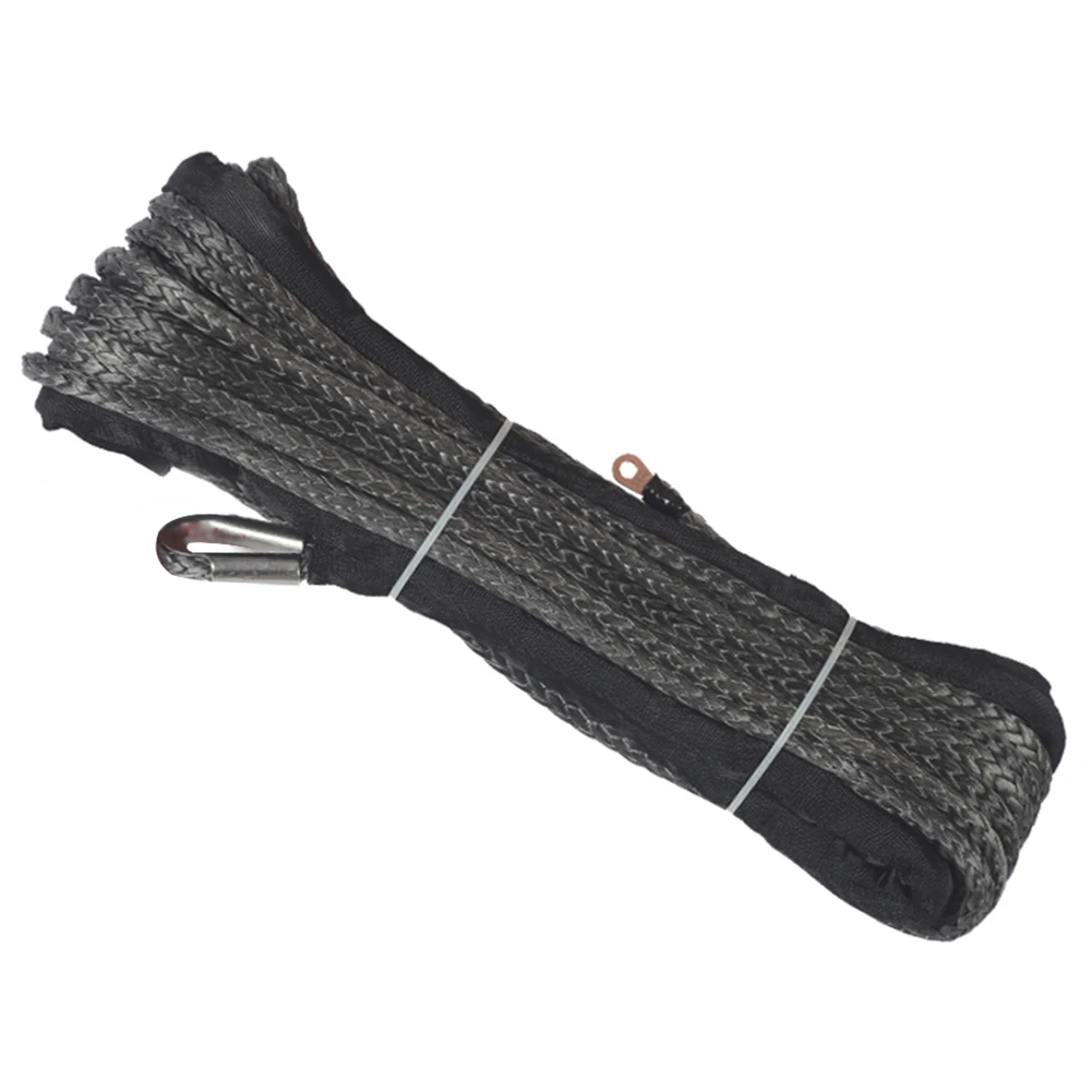 15 m كابل عالية قوة الانحناء المقاومة مع غمد هوك المهنية سحب خط الاصطناعية حبل رفع سيارة غسل الصيانة 15 m كابل عالية قوة الانحناء المقاومة مع غمد هوك المهنية سحب خط الاصطناعية حبل رفع سيارة غسل الصيانة