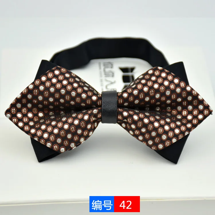 Бесплатная доставка 20 Цвета модные однотонные Bowties жениха Для мужчин красочный плед галстук gravata Мужской Брак бабочка свадебные галстуки