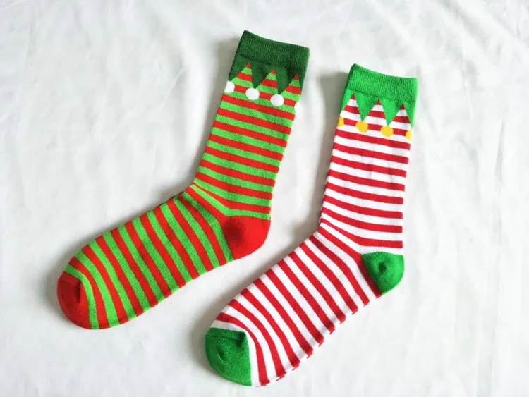 Новые рождественские серии хлопок Для мужчин носки