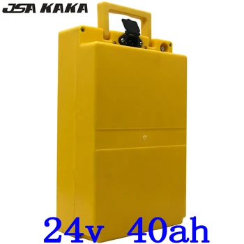 شراء24V 40AH بطارية ليثيوم حزمة 24V 40AH دراجة كهربائية بطارية 24V 500W 1000W سكوتر البطارية مع 50A BMS و 29.4V 5A شاحن