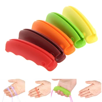 

Silicone Shopping Grocery Basket Plastic Bag Key Grip Holder Handle Carrier Tool