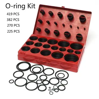 

419Pcs Assorted O Ring Set Rubber Seal Plumbing Tap Washer Assortment Kit Box