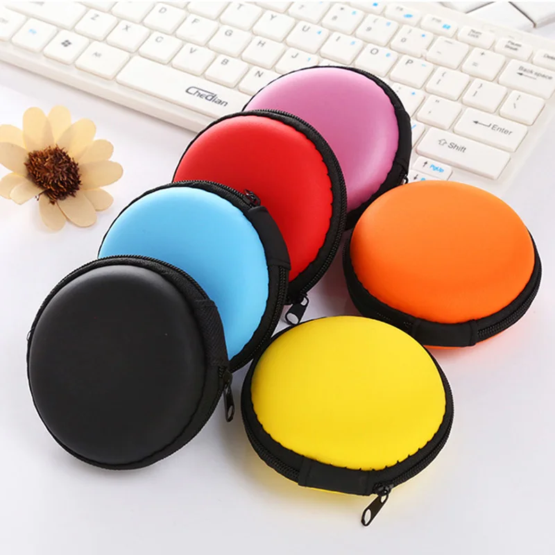 

Earphone Case Storage Carrying Hard Bag Box Case For Earphone Headphone Accessories Earbuds Memory Card USB Cable Portable Bag