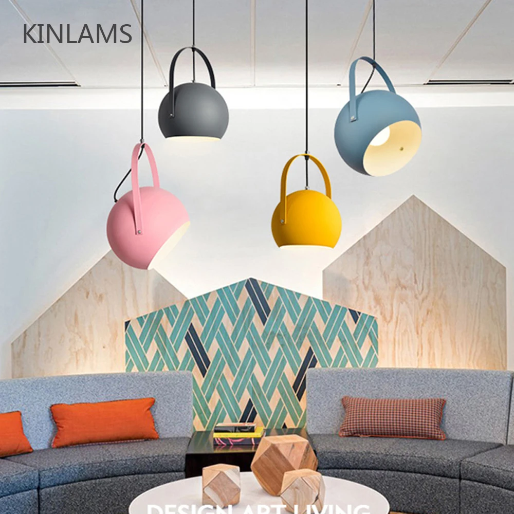 Nowoczesny wisiorek led światła kolorowe jadalnia restauracja lampy wiszące E27 przewód elektryczny oświetlenie domu Decration Nowoczesny wisiorek led światła kolorowe jadalnia restauracja lampy wiszące E27 przewód elektryczny oświetlenie domu Decration