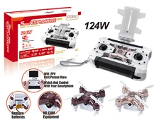 FQ777-124 Micro Drone Wifi Mini RC Drone With Camera Remote Control Helicopter Wifi FQ777 2.4G Set High UFO Micron Helicopter