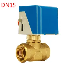 220 В 2 Way электрический клапан провода для солнечной воды, воздуха условно фанкойл воды