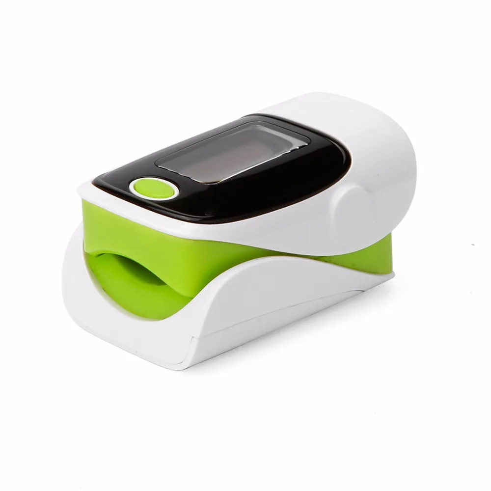 

Home Health Care 1 Piece Blood Finger Pulse Oximeter Fingertip Blood Oxygen Monitor Green/ Blue/Red/Purple Hot Sale