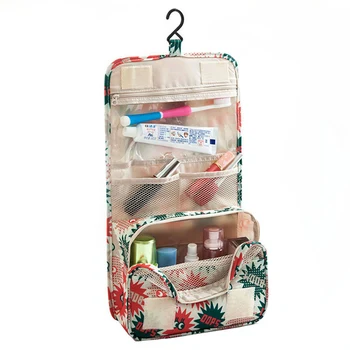 

Womens Ladies Travel Toiletry Folding Hanging Wash Cosmetic Makeup Storage Bag Portable Organizer For Outdoor Camping