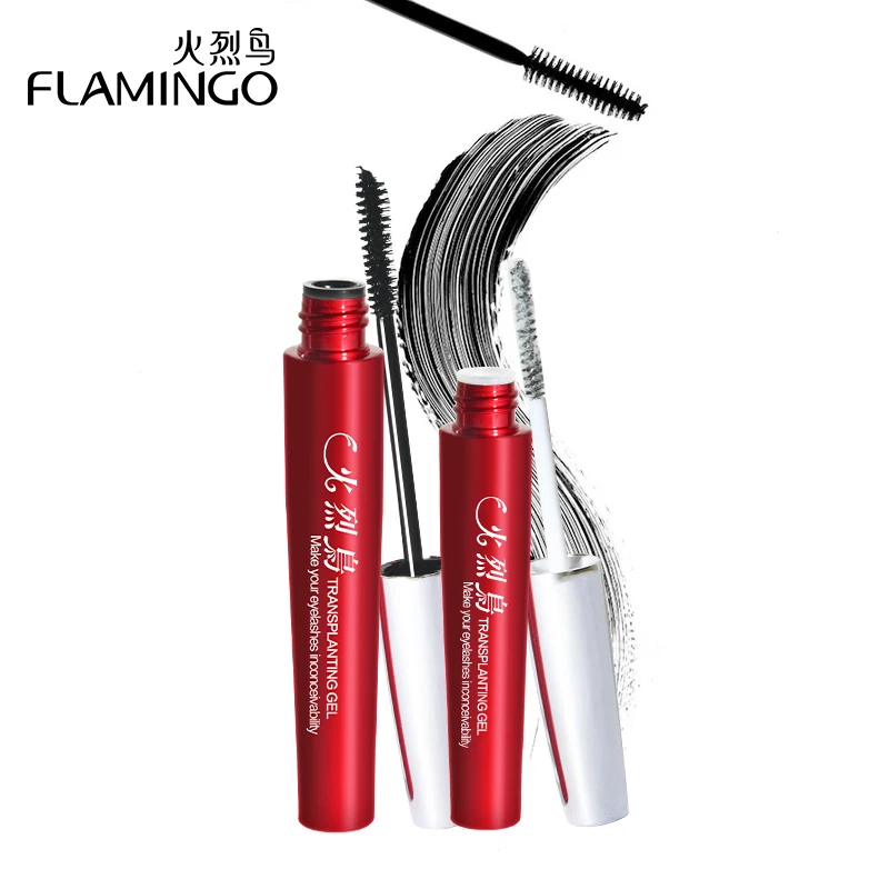 

China Top Mascara Brand FLAMINGO fiber combination mascara incredible double lengthening curling of slim Mascara set 6072