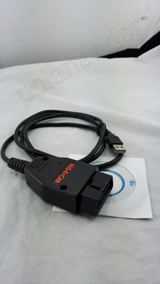 VAG K + CAN 1 4 OBD II 2 USB Диагностический кабель для автомобильного сканера