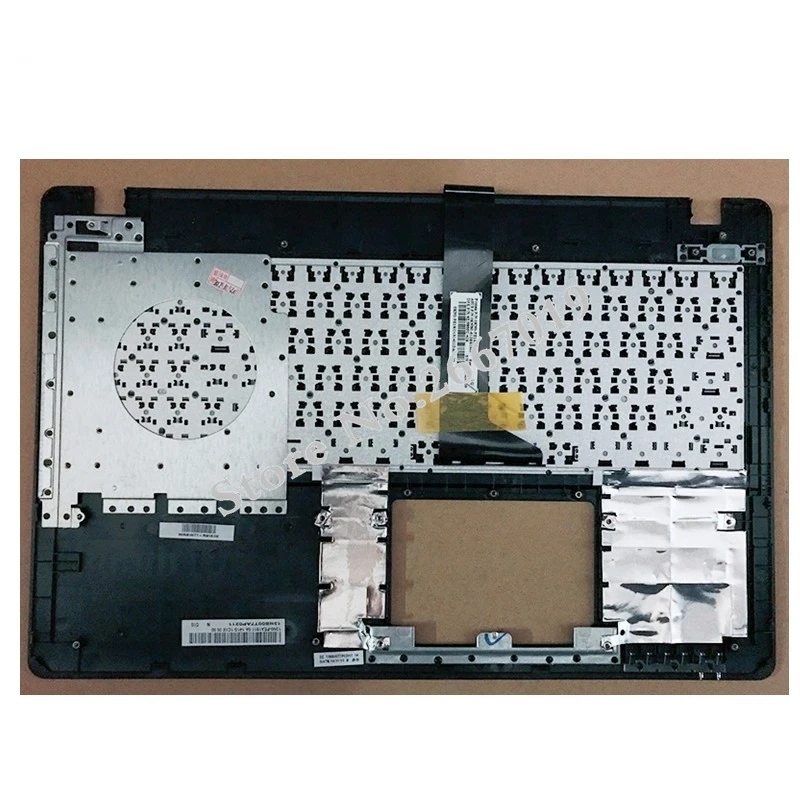 Teclado Americano para Asus X550c K550 A550c A550vb Y581c X550 W30 com Capa Protetora em Vermelho Novo Inglês - Imagem 3