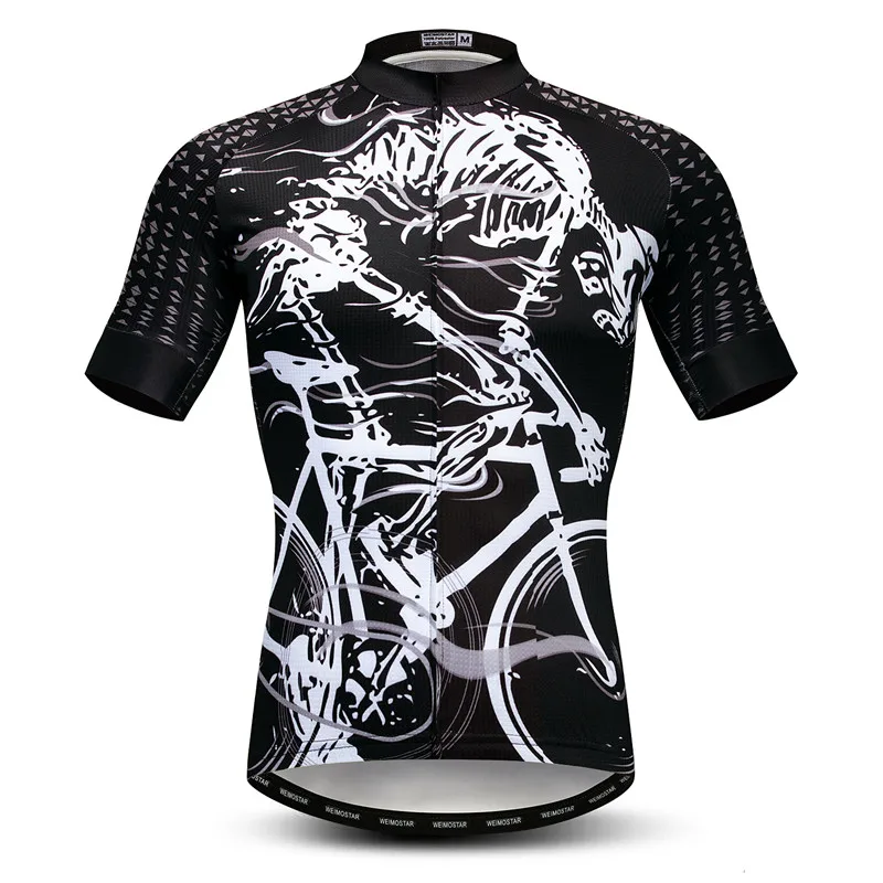 Weimosar, одежда для велоспорта с черепом, летняя, mtb, Велоспорт, Джерси, мужская, для горного велосипеда, одежда, Майо, Ciclismo, быстросохнущая, велосипедная рубашка - Цвет: Color 5