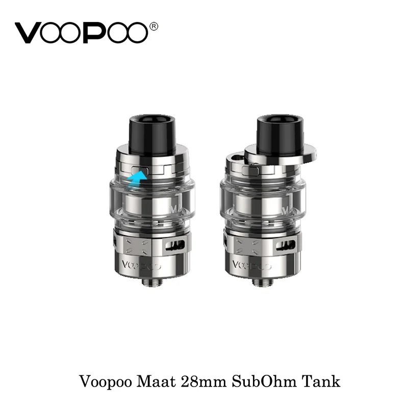 Емкость Voopoo Maat 28 мм SubOhm емкость 4 мл электронная сигарета с одной/двойной сеткой