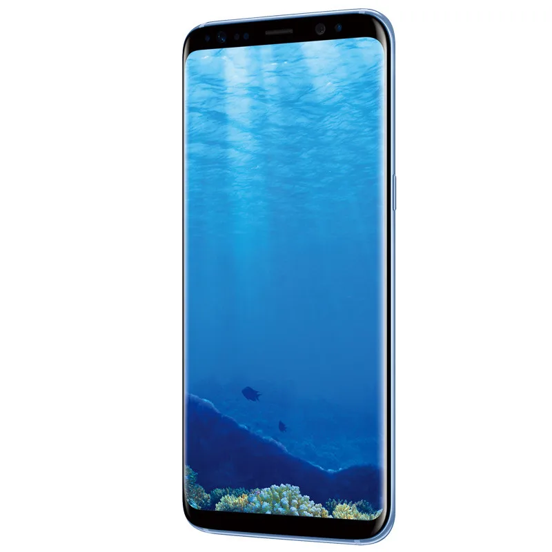 Samsung Galaxy S8 G950U, разблокированный LTE GSM Android мобильный телефон, четыре ядра, 5,8 дюймов, 12 МП ram, 4 Гб rom, 64 ГБ Snapdragon 835, NFC